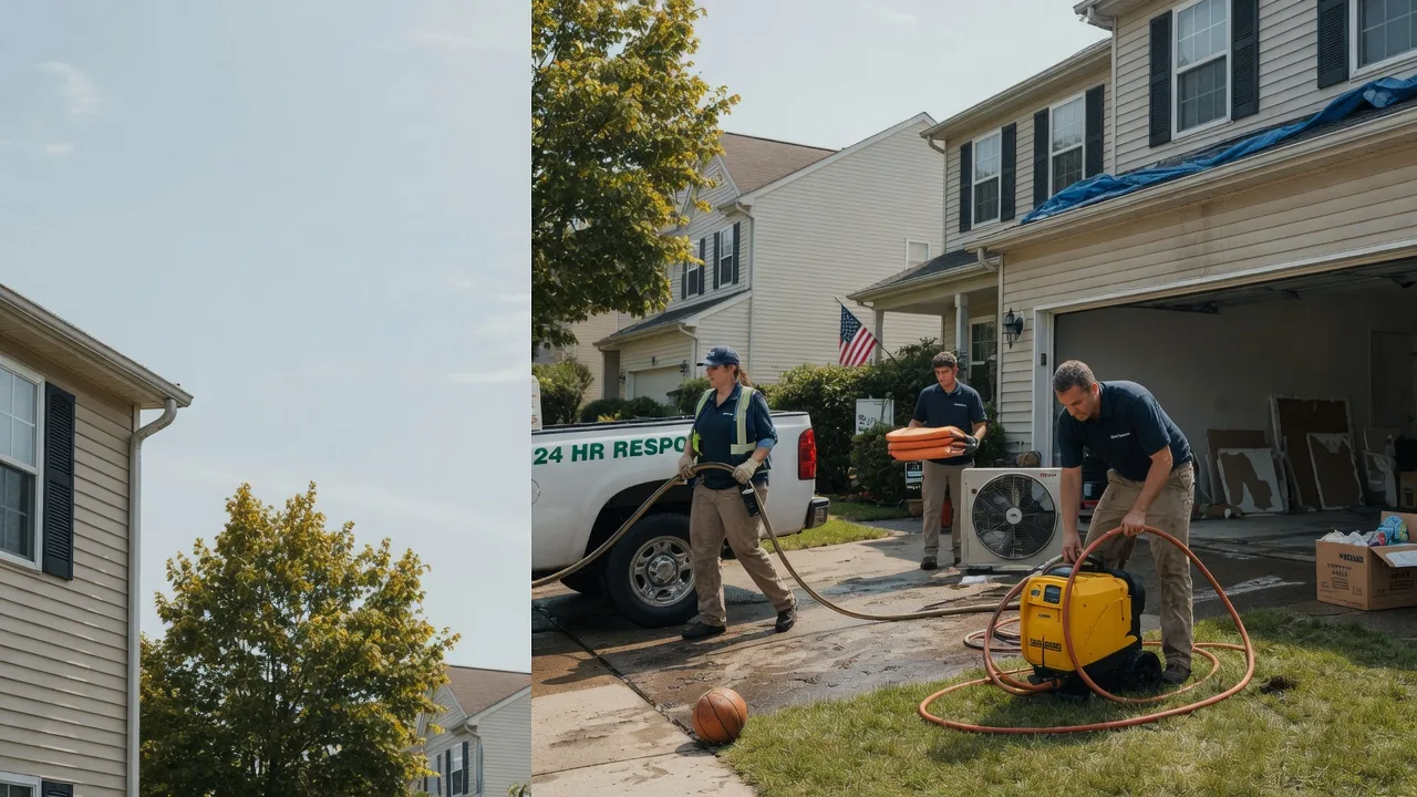 Emergency Water Damage Restoration in Mineral Springs, PA near me